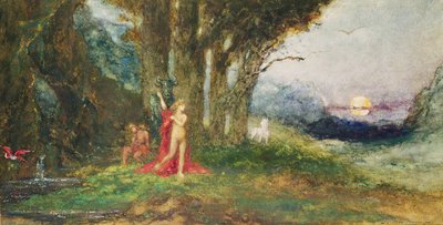 Pasiphae and the Bull, c.1876-80 by Gustave Moreau